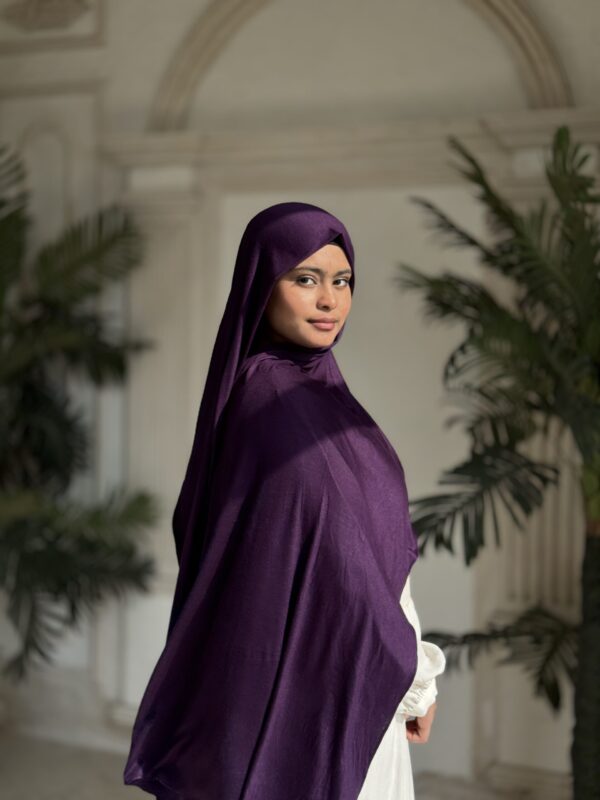 Jersey Premium Scarf – Royal Plum