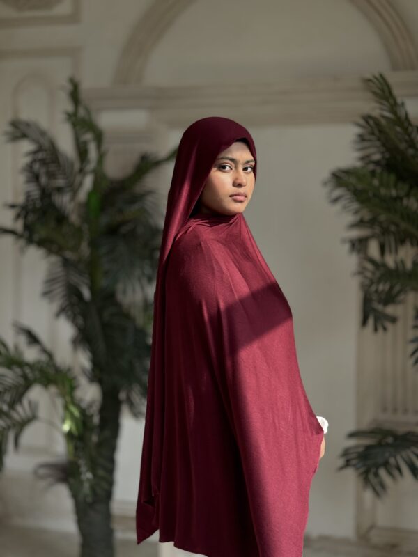 Jersey Premium Scarf – Burgundy Wine