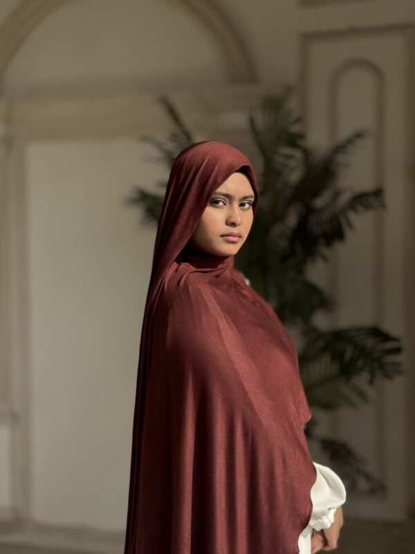Jersey Premium Scarf – Cocoa Brown