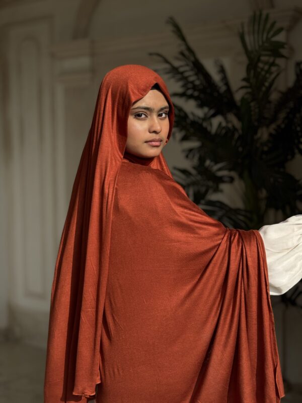 Jersey Premium Scarf – Rust Copper