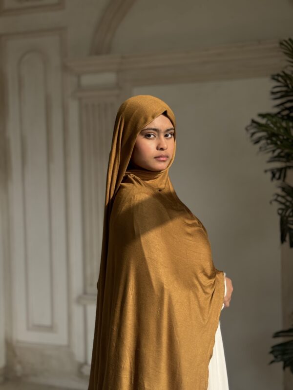 Jersey Premium Scarf – Golden Mustard