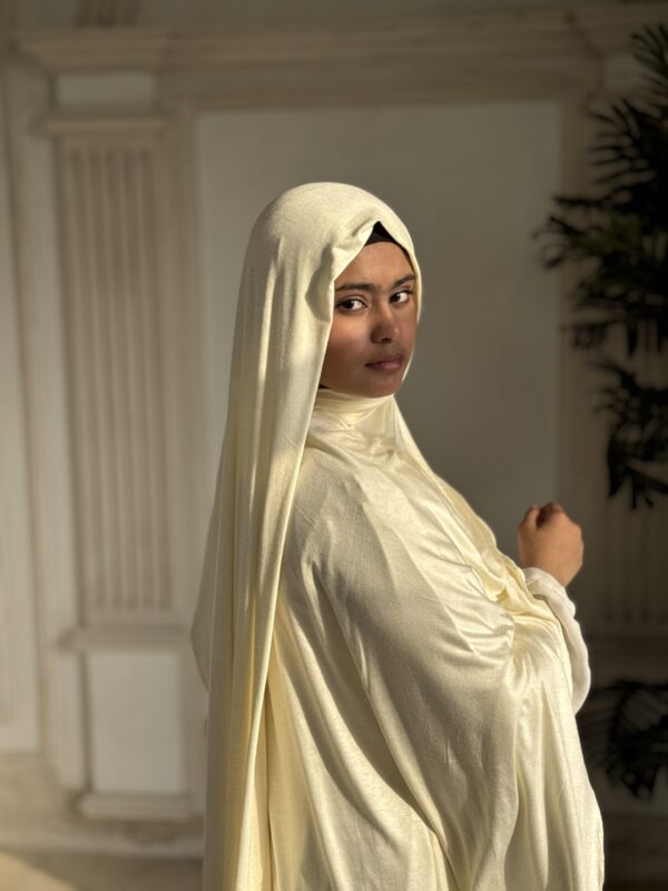 Jersey Premium Scarf – Ivory Cream