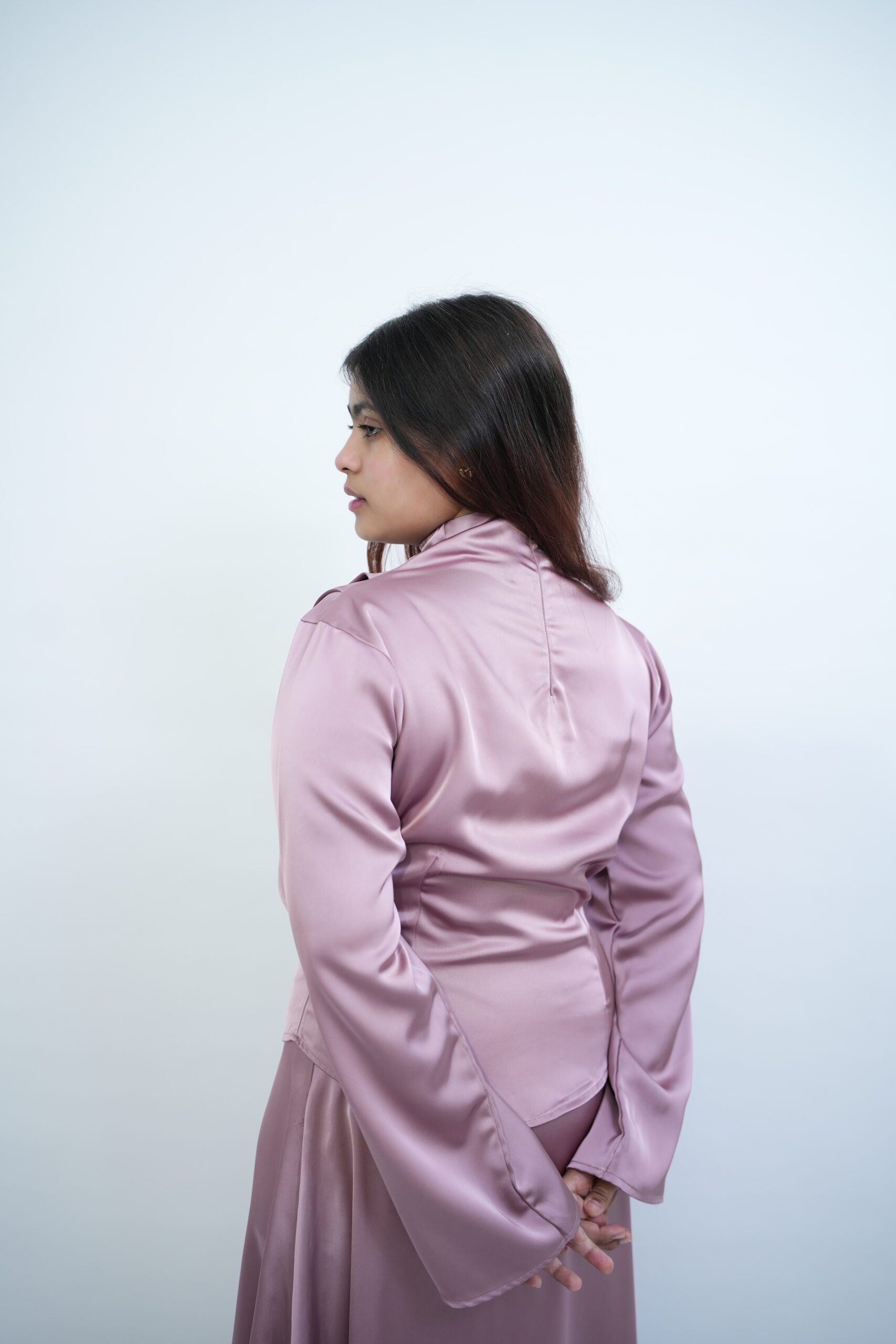 Satin Top – Blush Pink - Image 3
