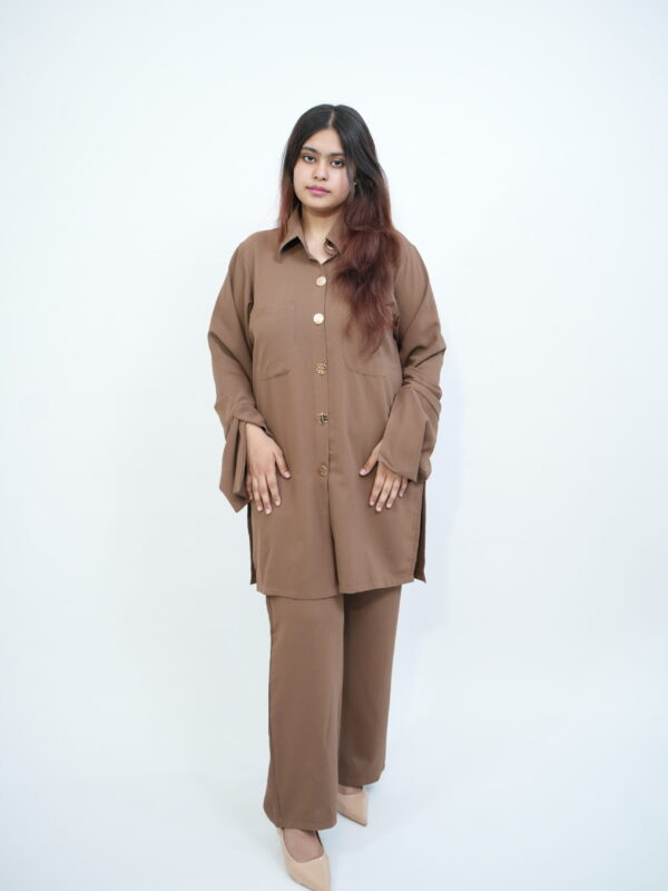 Timeless Co-Ord Set – Mocha Brown