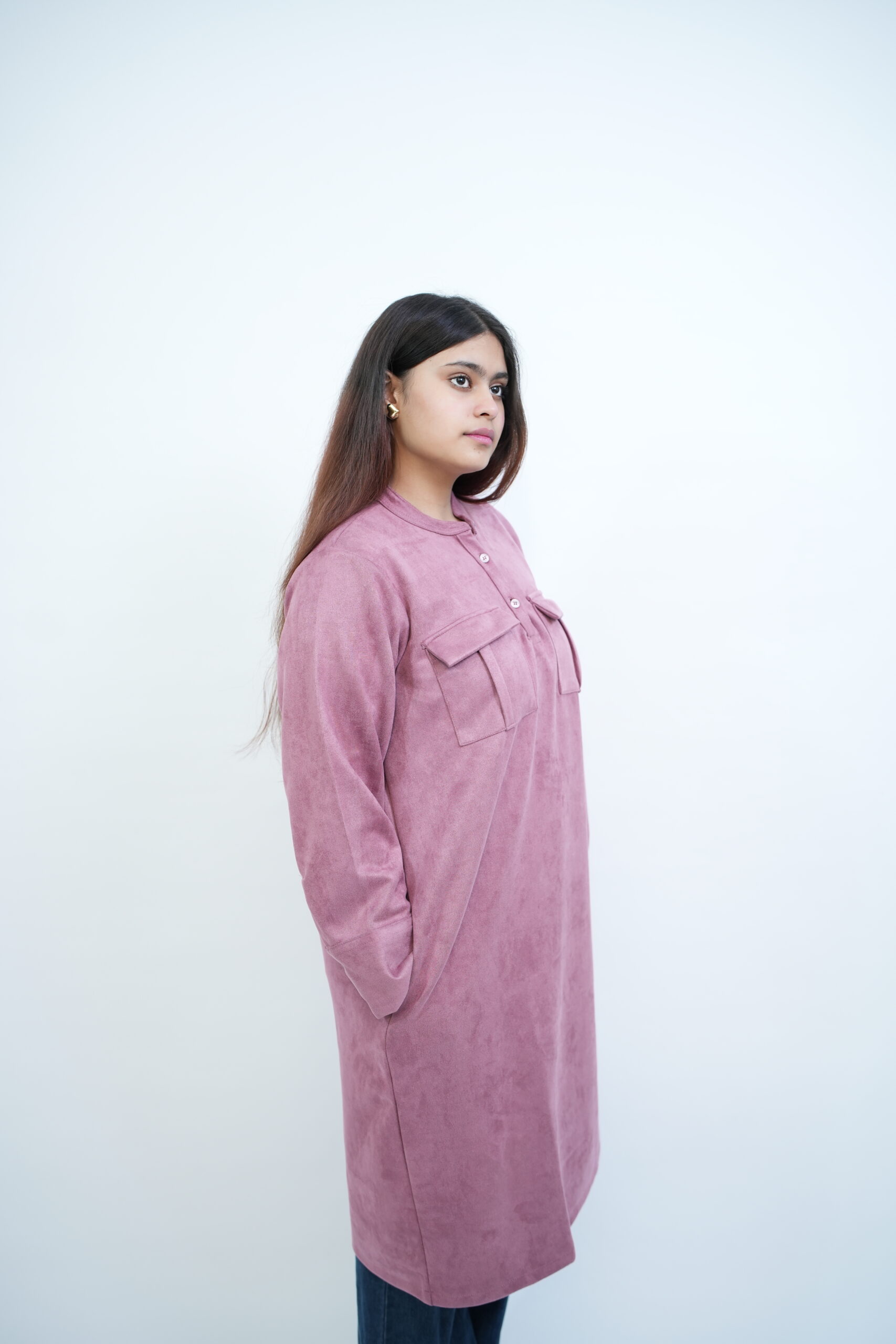 Elara Tunic – Pink - Image 5