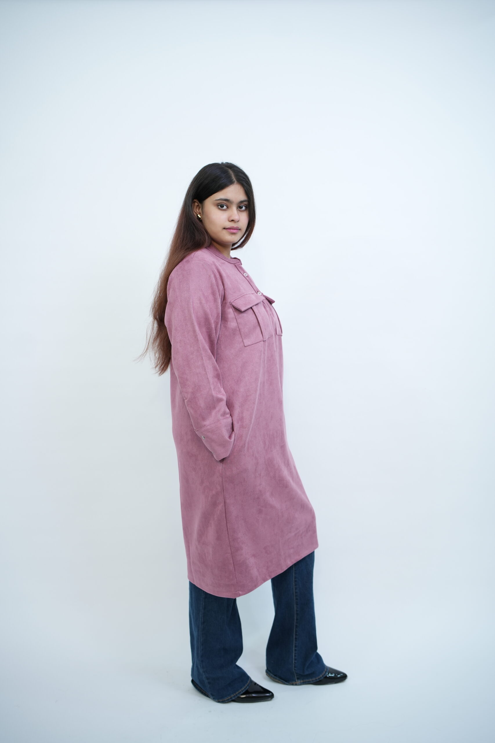 Elara Tunic – Pink - Image 3
