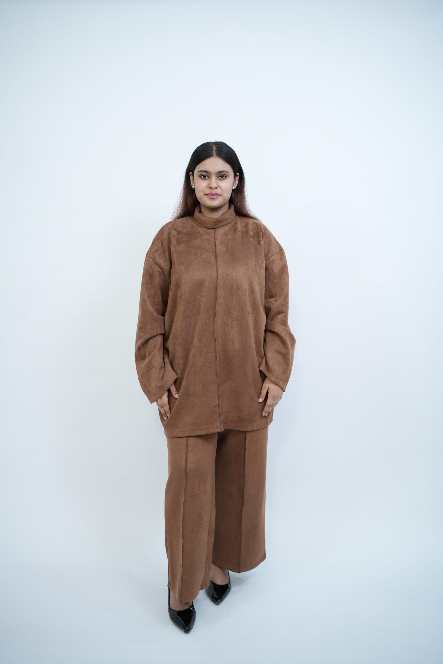 Cloud Co-ord Set – Brown