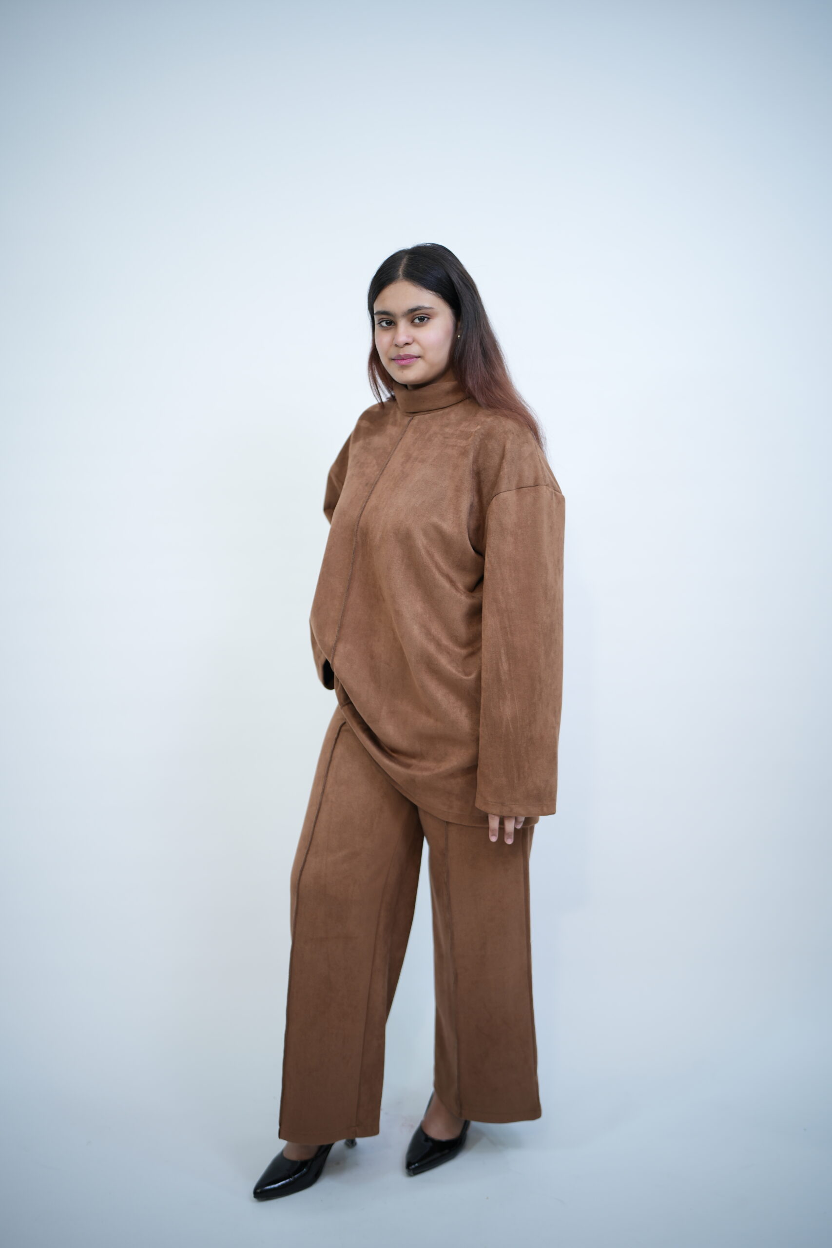 Cloud Co-ord Set – Brown - Image 4