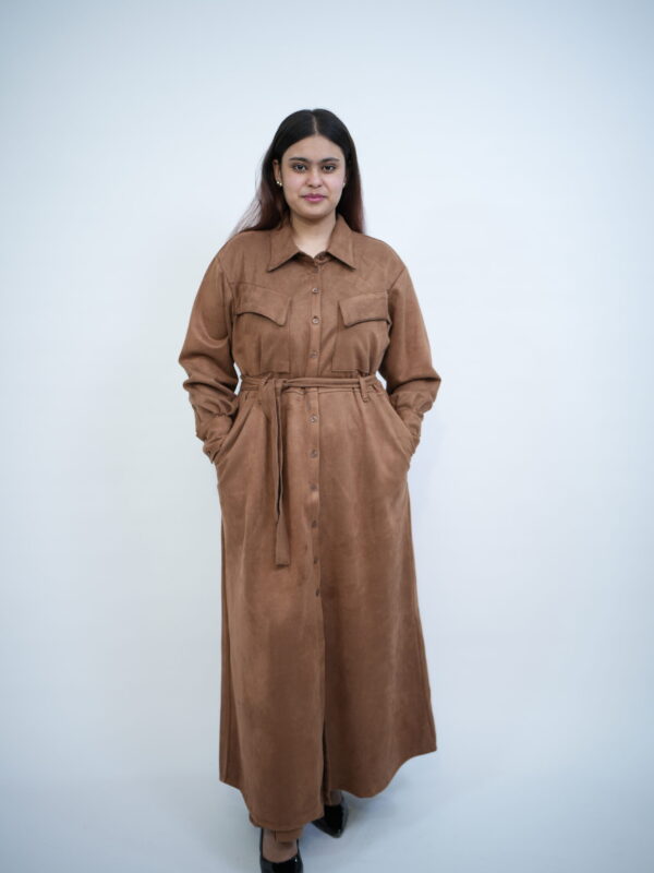 The Sovereign Dress – Brown
