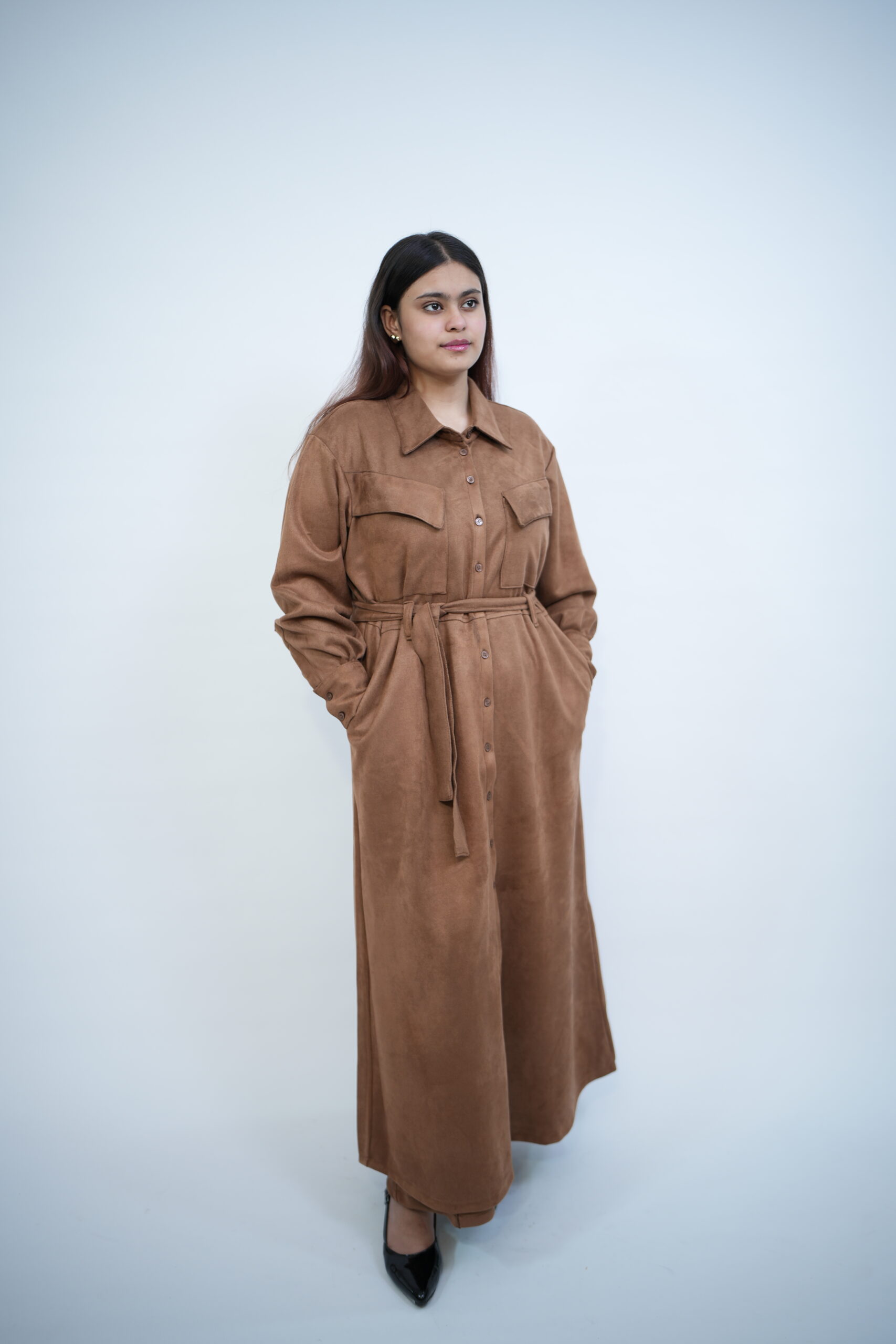 The Sovereign Dress – Brown - Image 4
