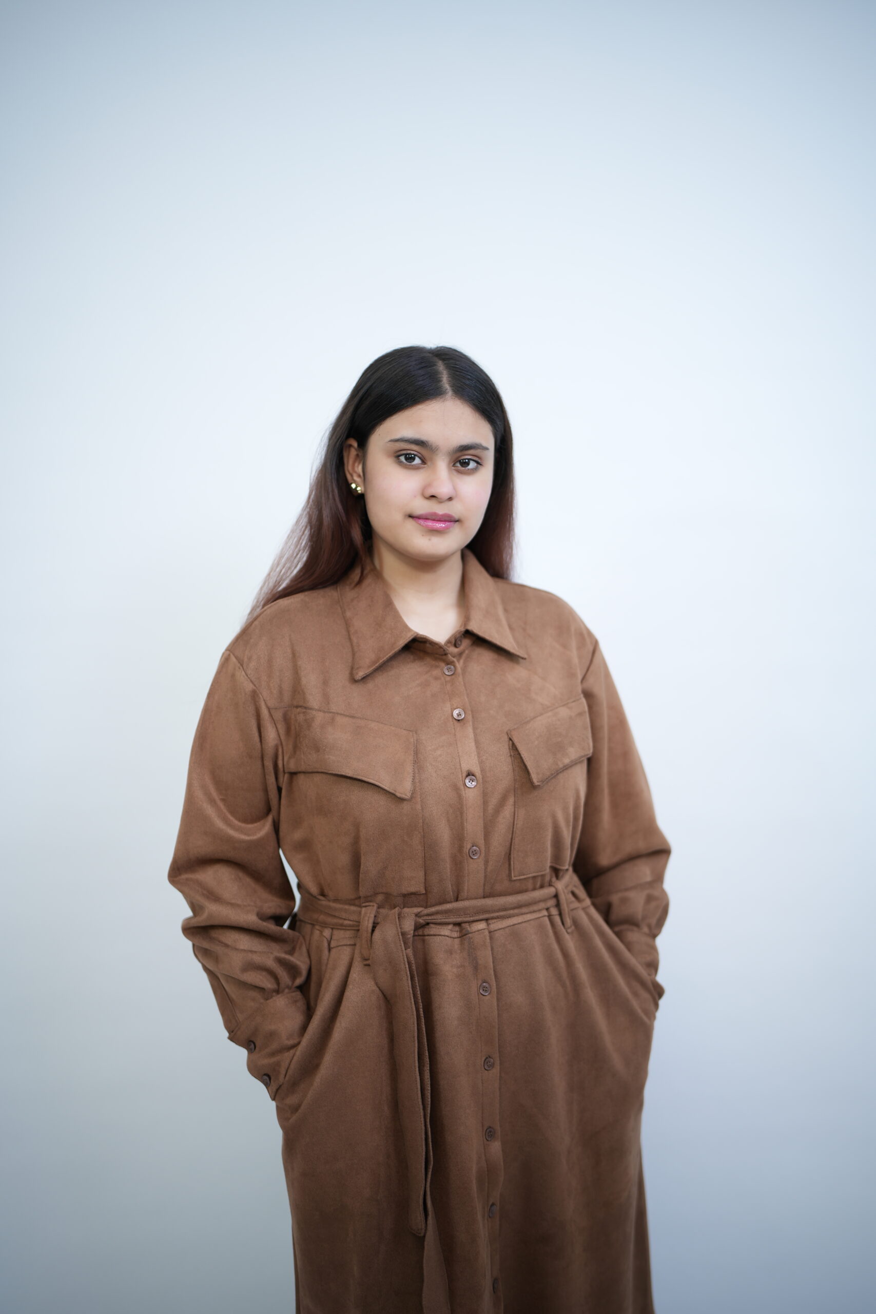 The Sovereign Dress – Brown - Image 3