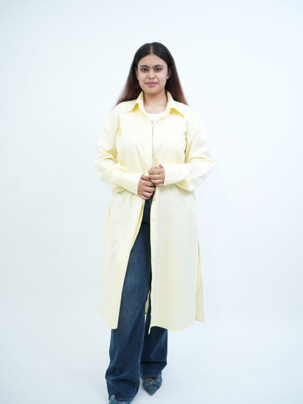 Butter Yellow Long Shirt