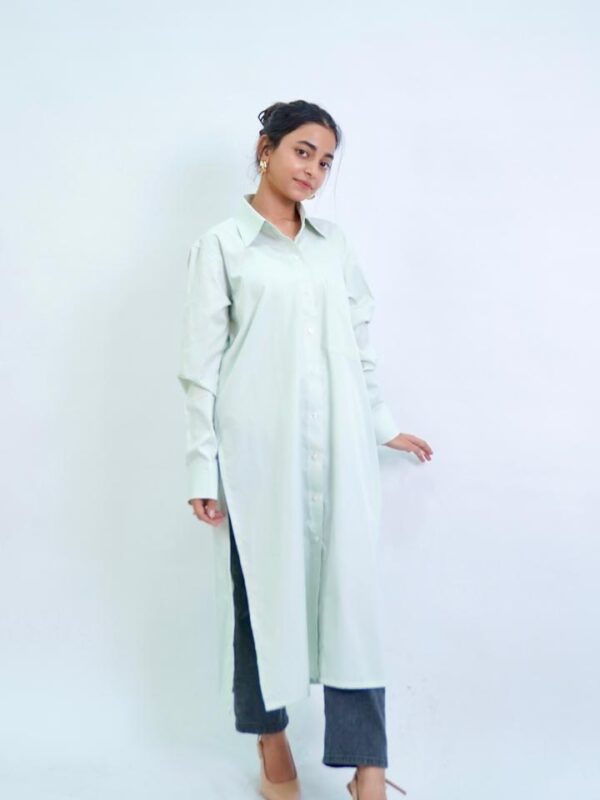 Long Shirt – Mint