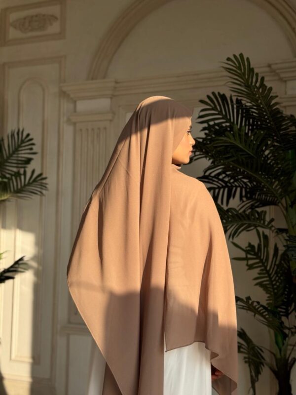 Premium Chiffon Scarf – Taupe Beige