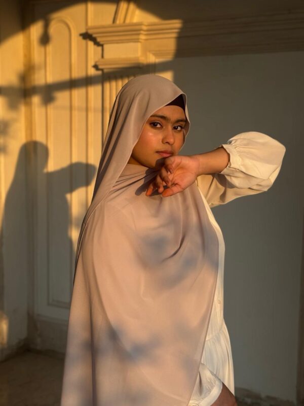 Premium Chiffon Scarf – Soft Lilac