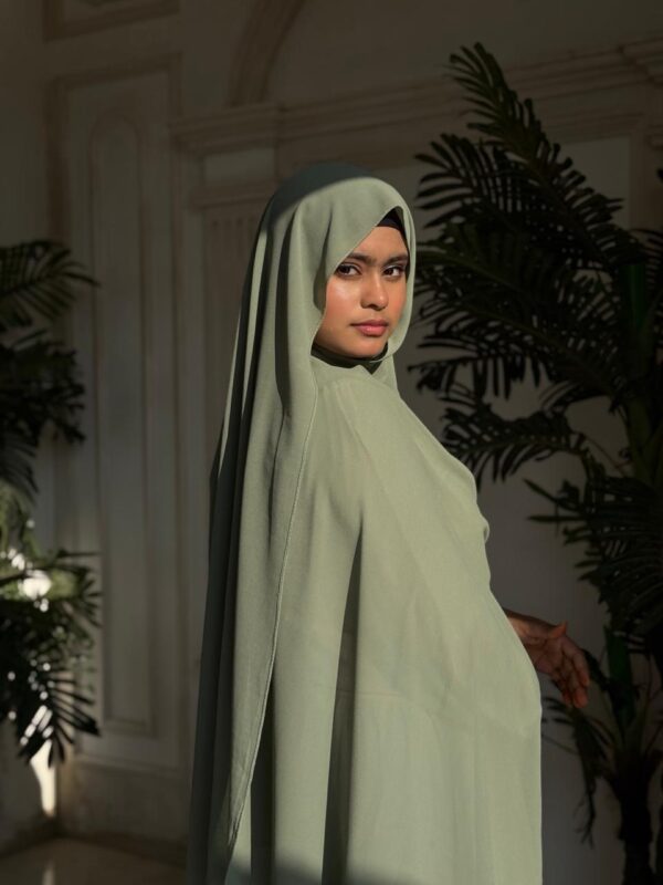 Premium Chiffon Scarf – Sage Green