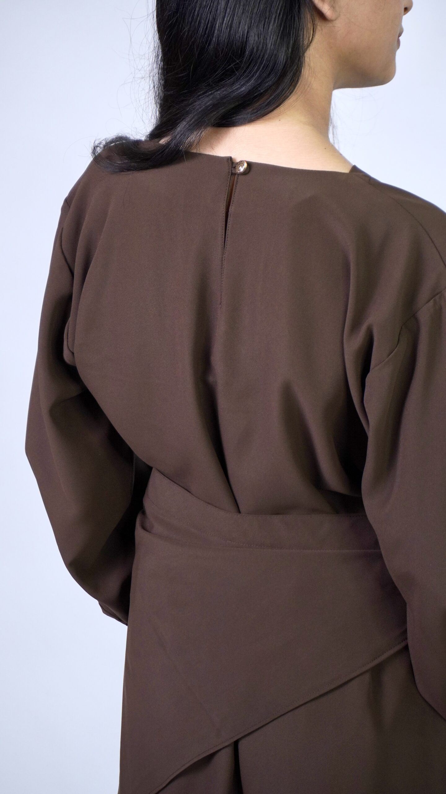 Mocha Wrap Co-ord Set - Image 3