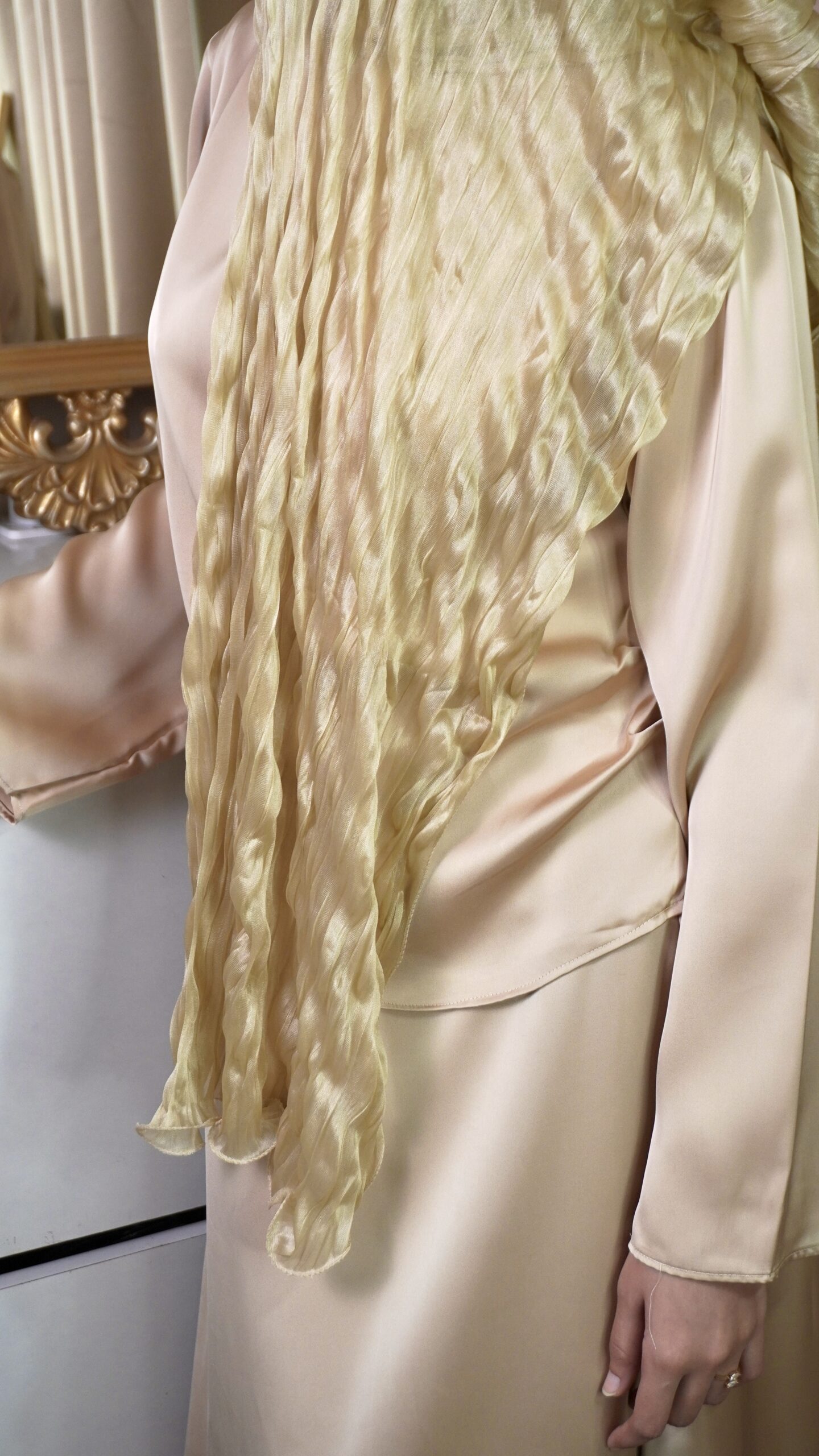 Curly Scarf – Sunset - Image 2
