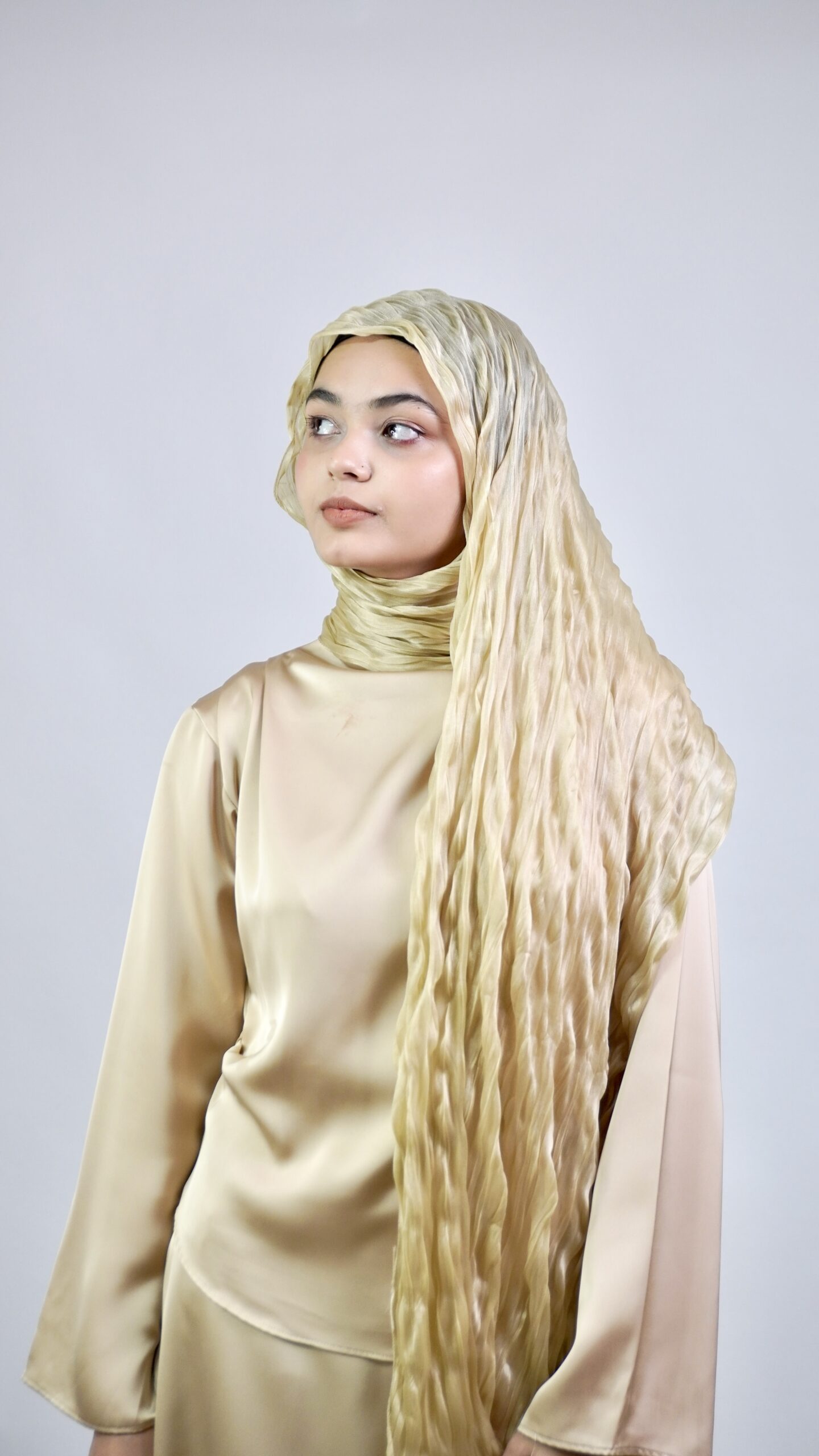 Curly Scarf – Sunset - Image 3