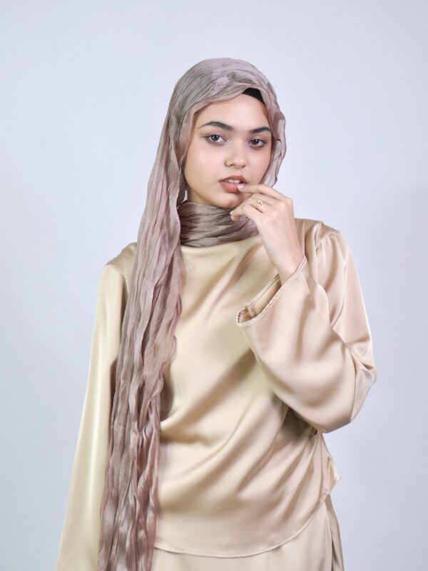 Curly Scarf – Purple