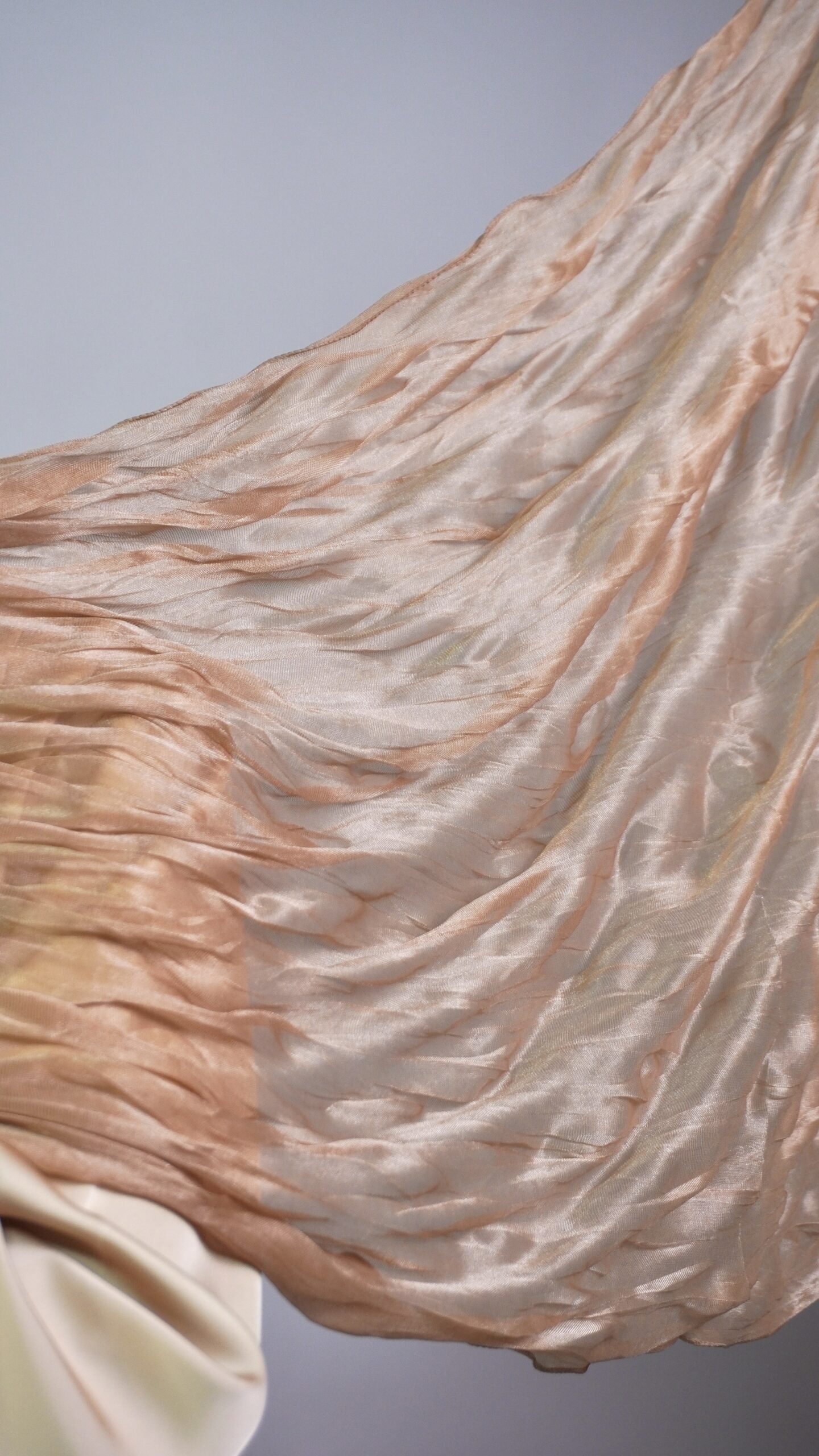 Curly Scarf – Champagne - Image 3