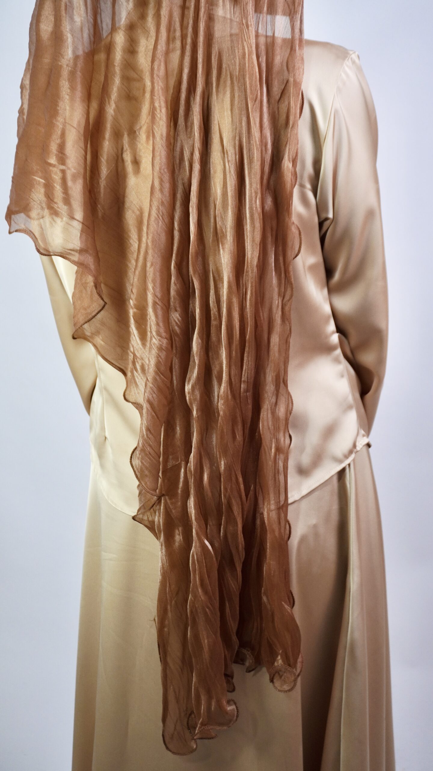 Curly Scarf – Copper - Image 6