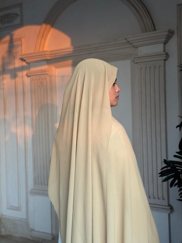 Premium Chiffon Scarf – Vanilla