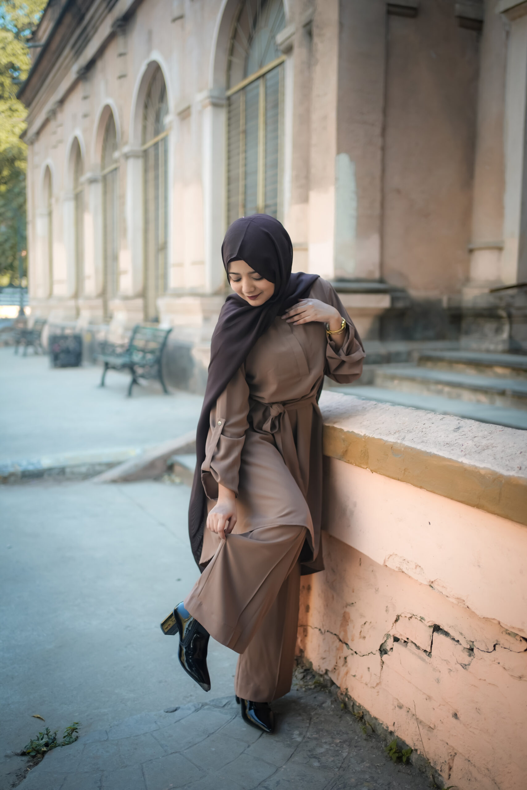 Everyday Co-ord Set – Brown - Image 3