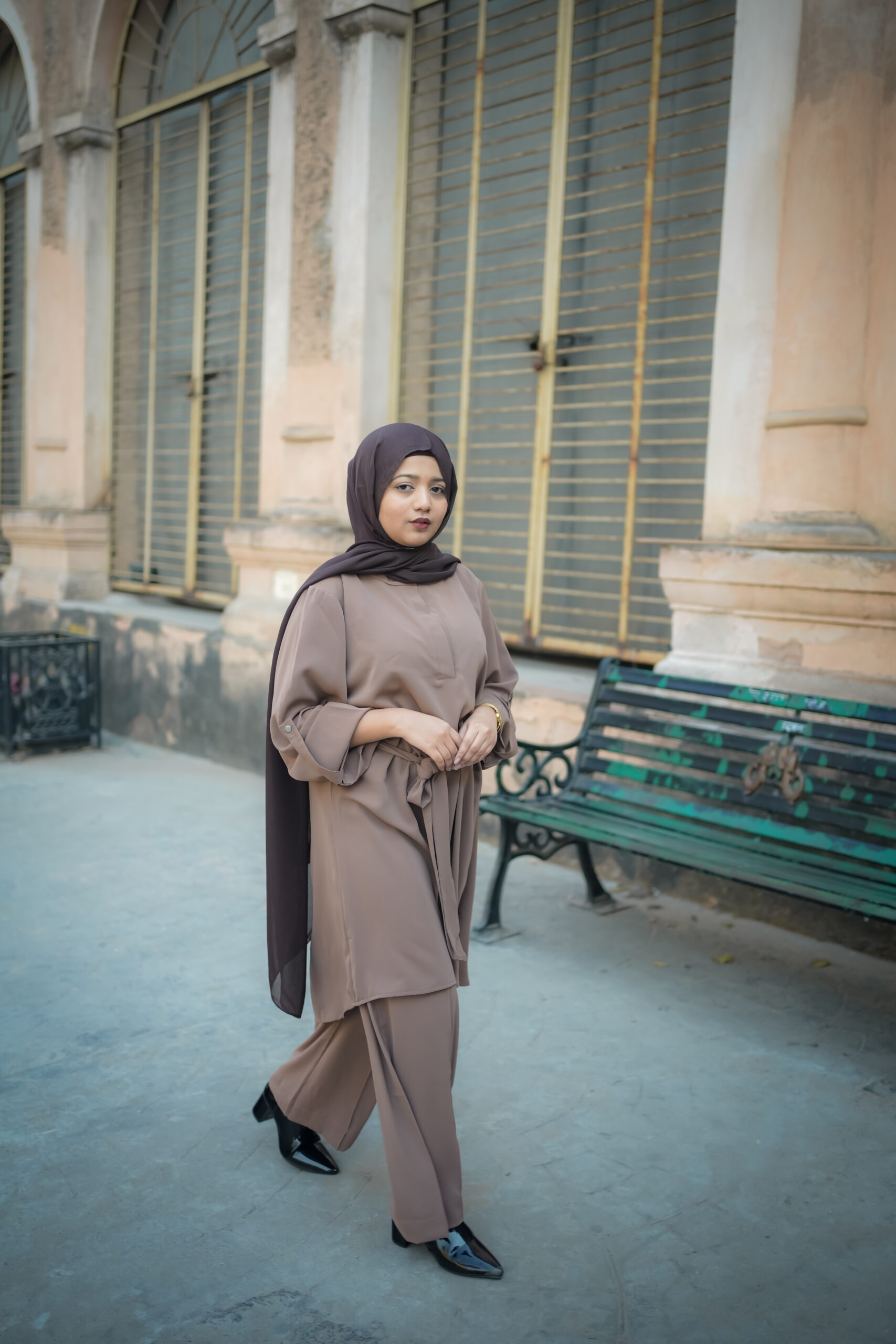 Everyday Co-ord Set – Brown - Image 5